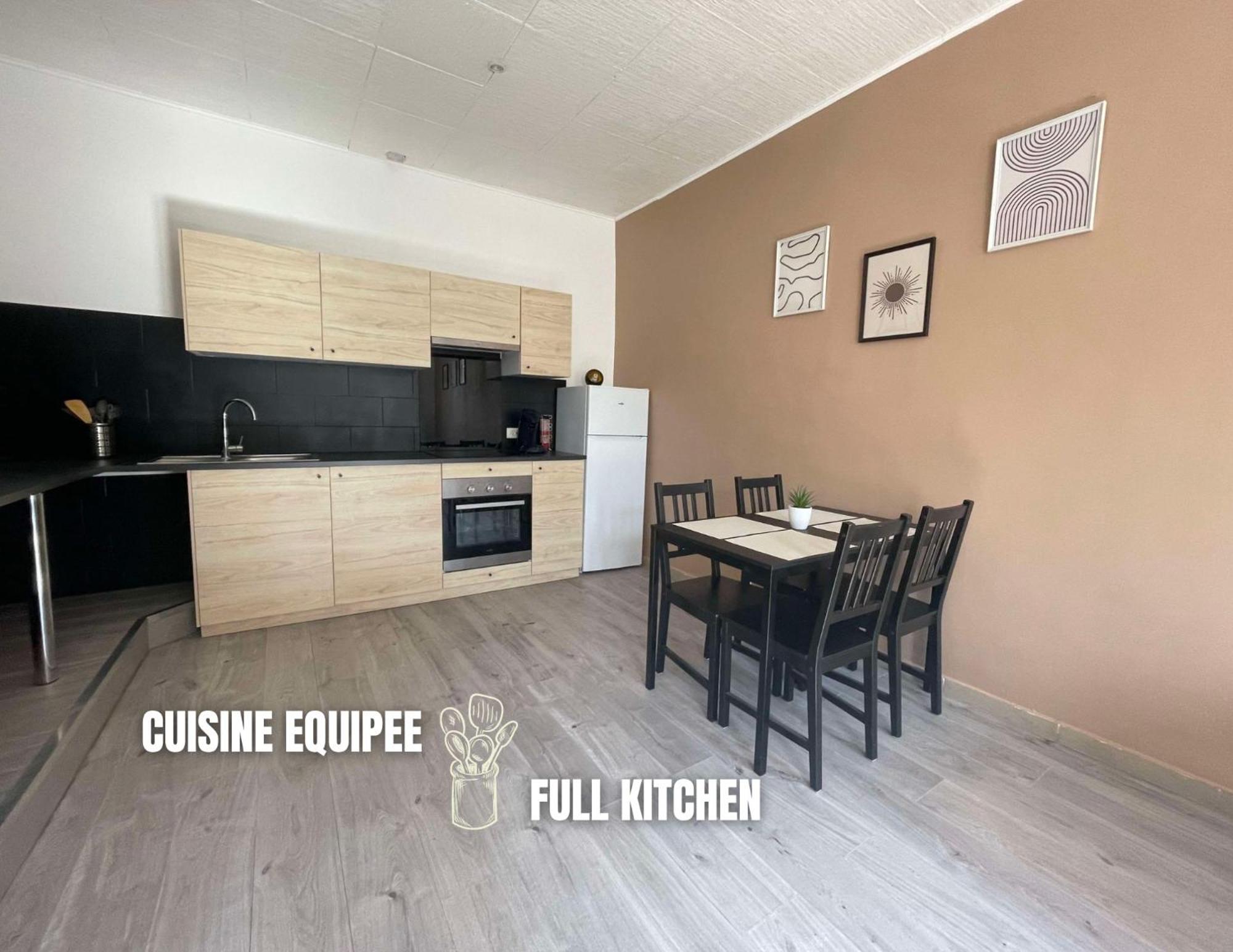 Marseille Centre - Wifi - Lave Et Seche Linge - Calme - Cuisine Apartment Exterior foto